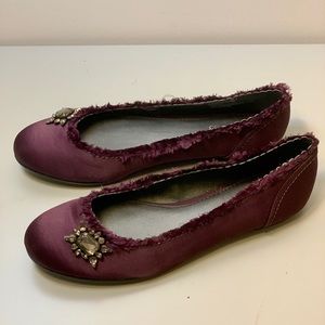 Purple Vera Wang flats